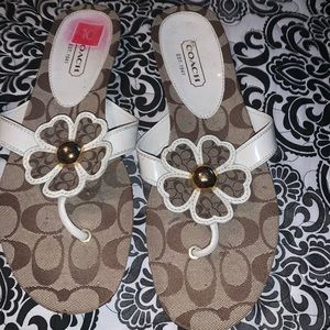 Coach sandals